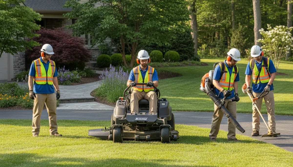 Brandon, FL tree service crew providing professional tree care for residential properties