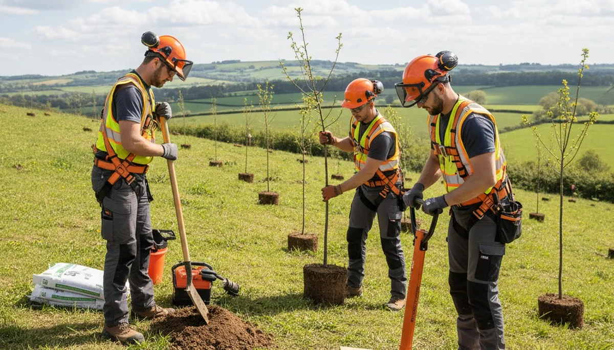 Brandon, FL tree planting service selecting and installing trees for residential landscapes